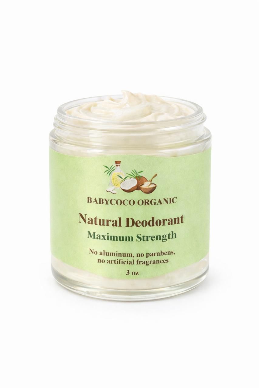 Babycoco Natural Deodorant – Maximum Strength