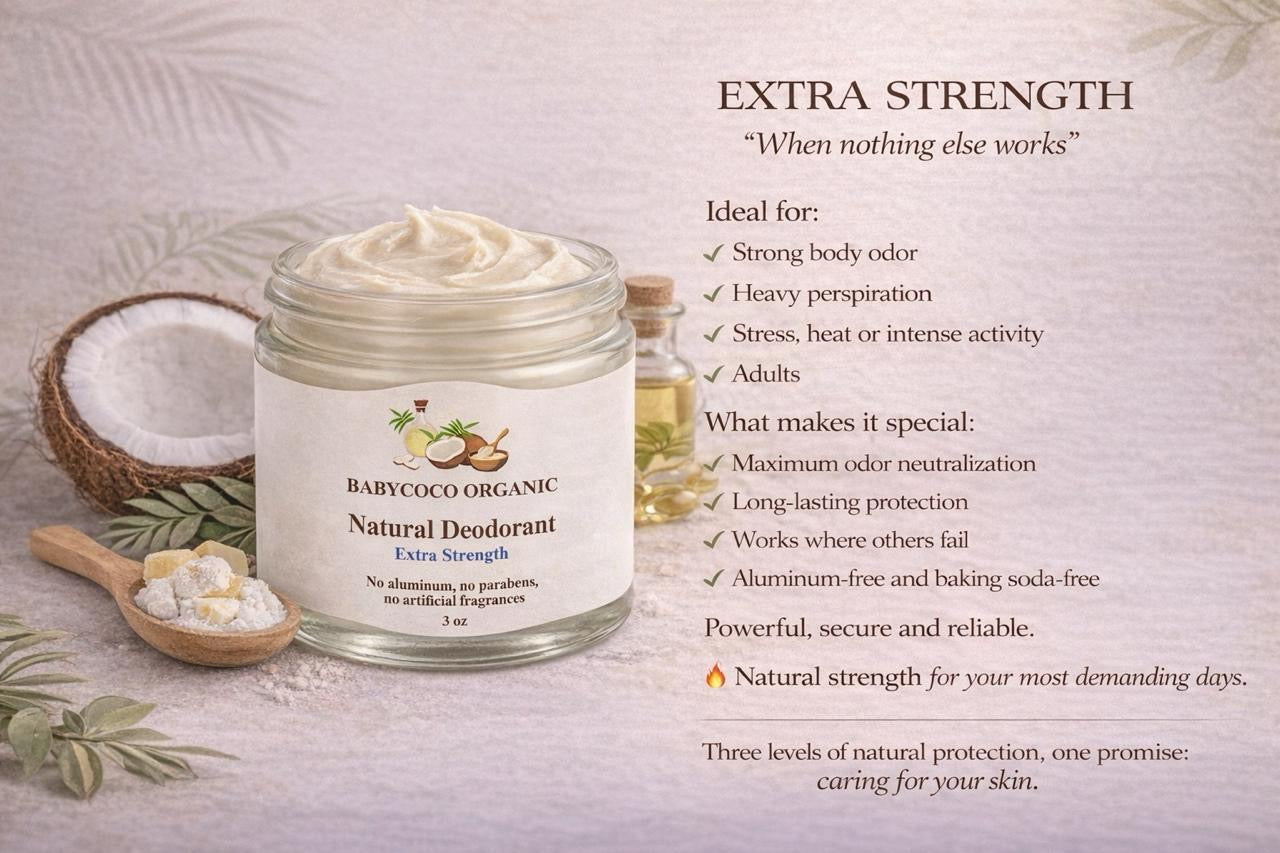 Natural Deodorant | Extra Strength